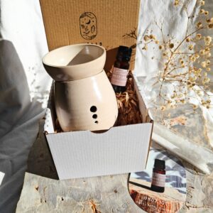 ערכת מבער קרמיקה ושמן לבחירה